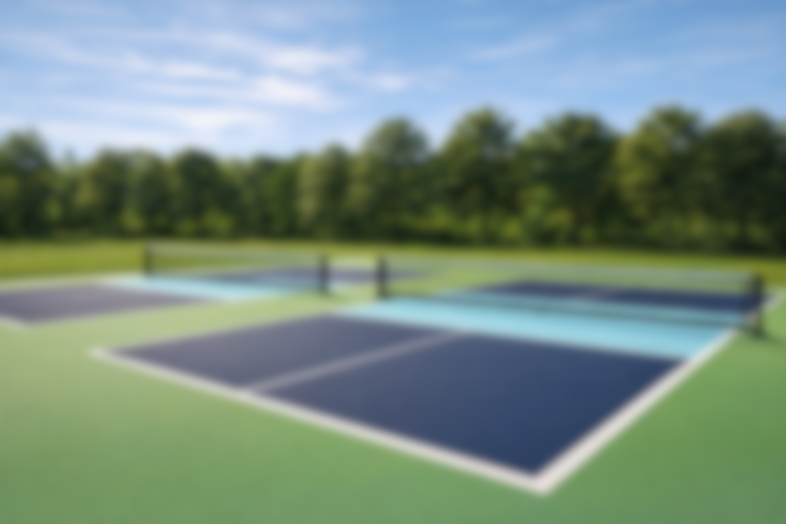Pickleball Courts Background